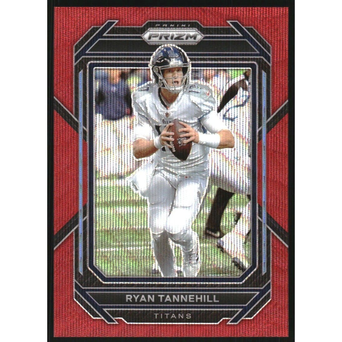 2022 Panini Prizm Prizms Red Wave #283 Ryan Tannehill. rookie card picture