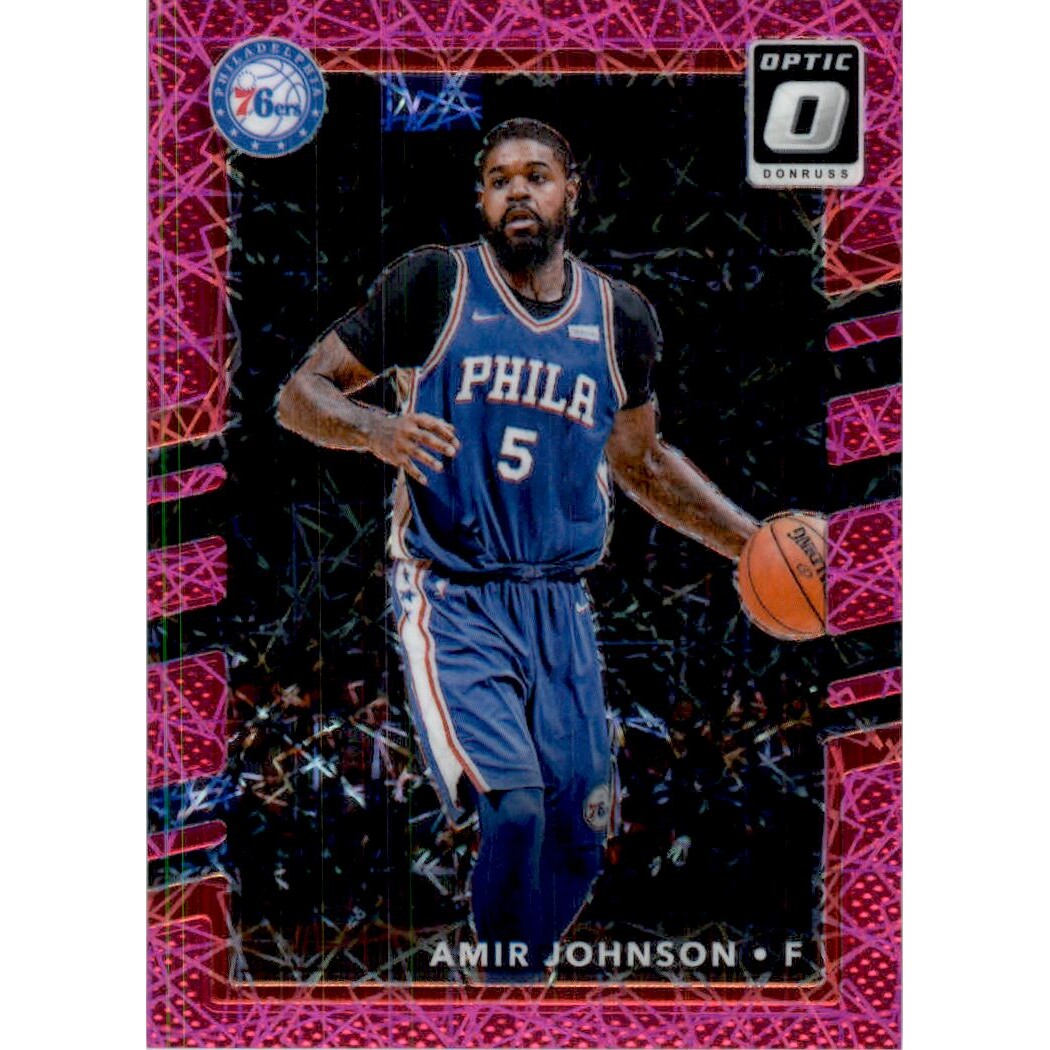 2017-18 Donruss Optic Pink Velocity #115 Amir Johnson