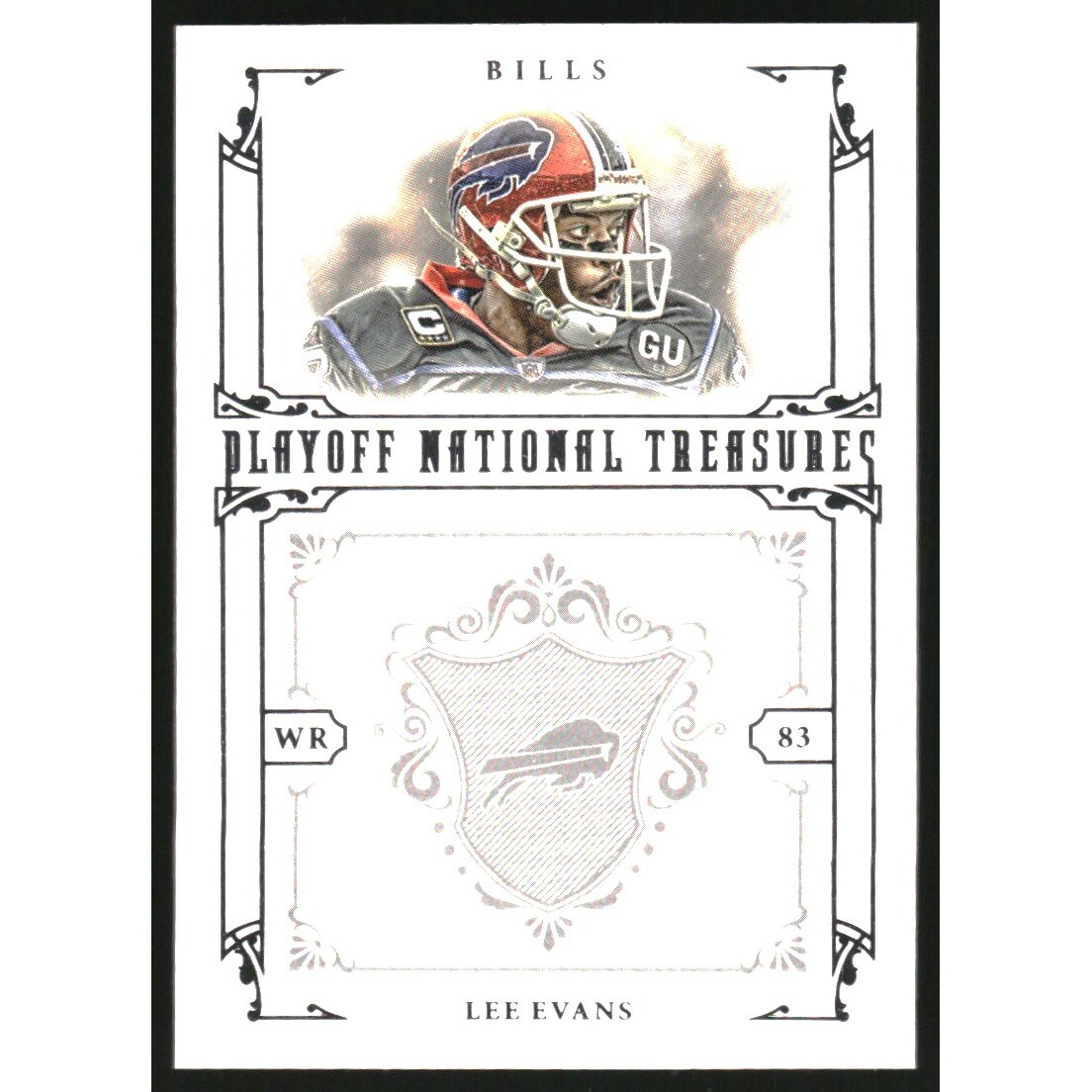 2008 Playoff National Treasures #54 Lee Evans
