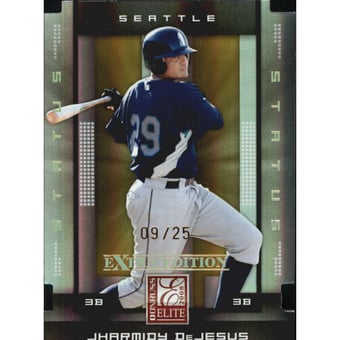 2008 Donruss Elite Extra Edition Status Gold #51 Jharmidy De Jesus