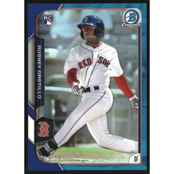 2015 Bowman Chrome Blue Refractors #174 Rusney Castillo
