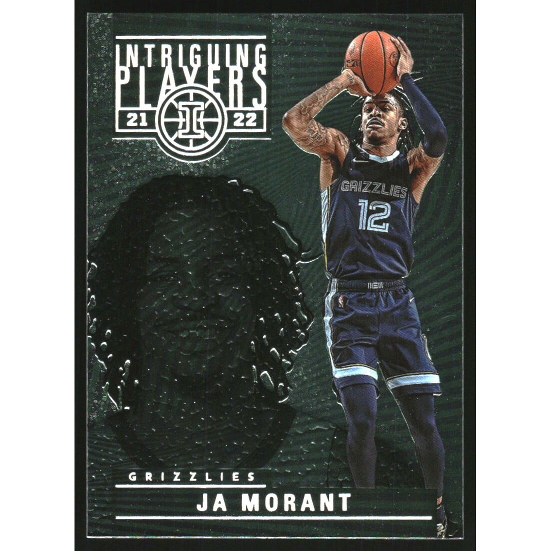 2021-22 Panini Illusions Intriguing Players Emerald #11 Ja Morant