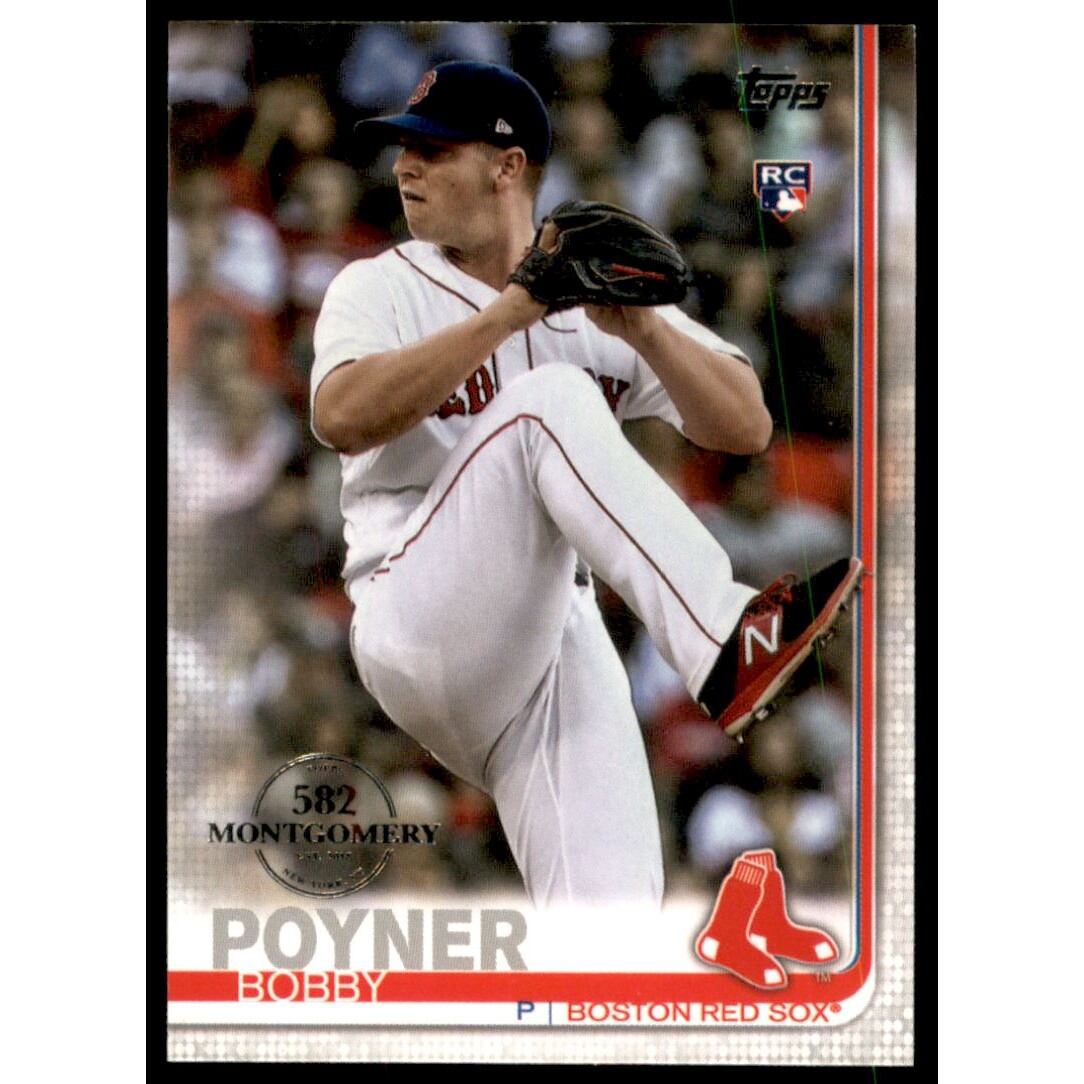 2019 Topps Factory Set 582 Montgomery #571 Bobby Poyner