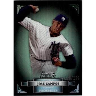 2012 Bowman Sterling Prospects Refractors #BSP11 Jose Campos