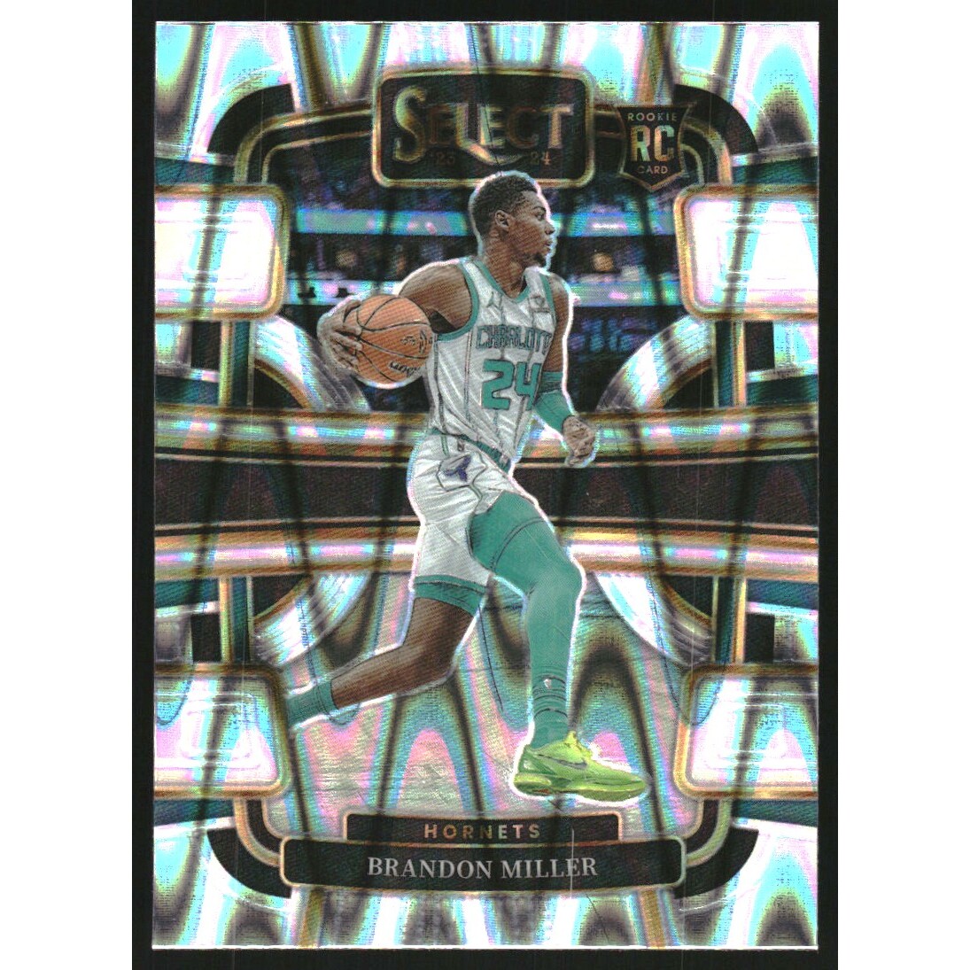 2023-24 Select Prizms Tectonic #80 Brandon Miller
