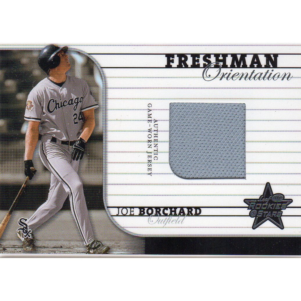 2002 Leaf Rookies and Stars Freshman Orientation #18 Joe Borchard Jsy