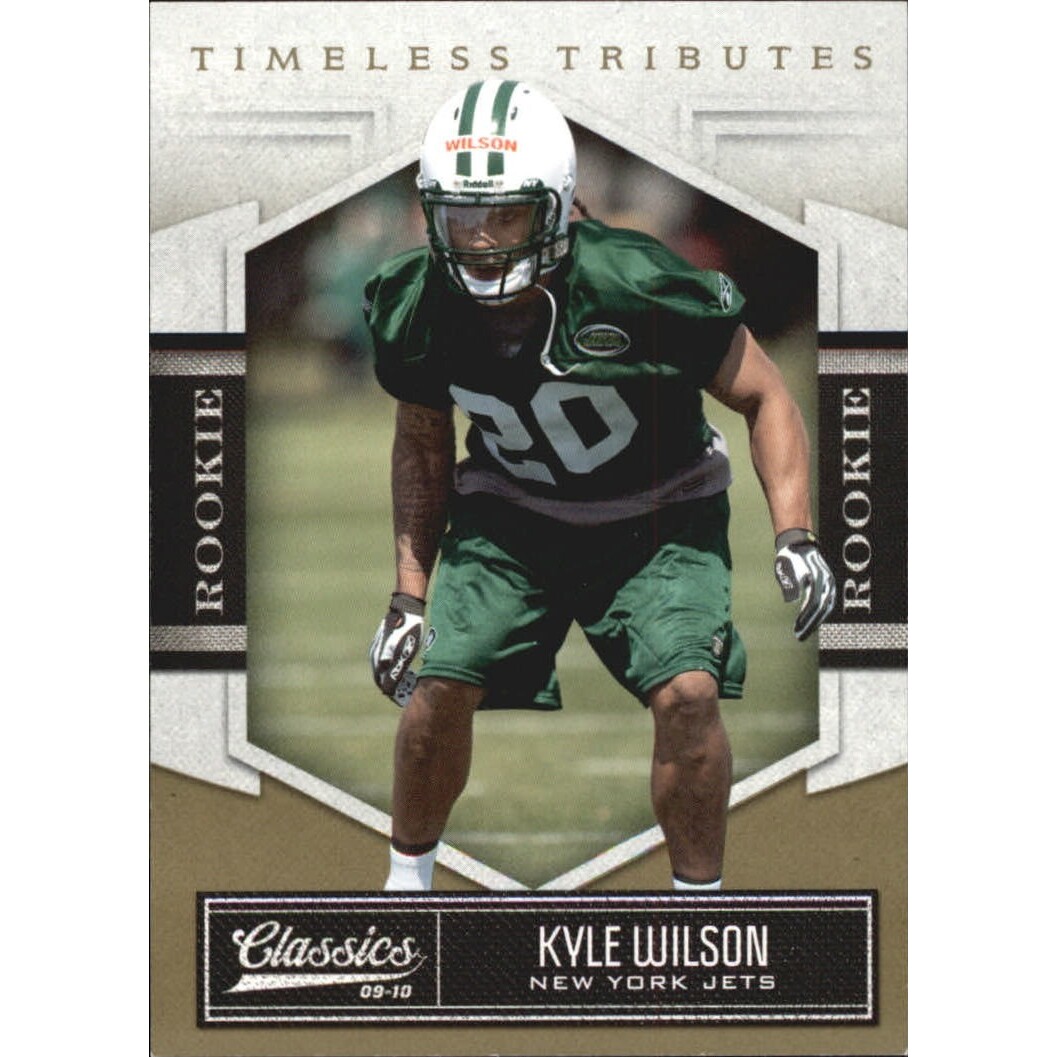 2010 Classics Timeless Tributes Gold #165 Kyle Wilson