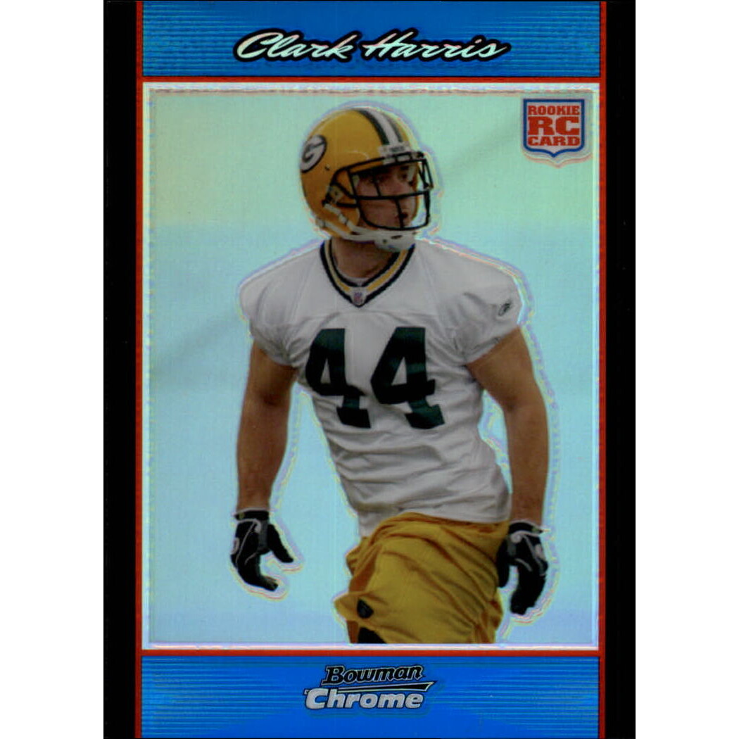 2007 Bowman Chrome Blue Refractors #BC25 Clark Harris 2007 Bowman Chrome Blue Refractors #BC25 Clark Harris