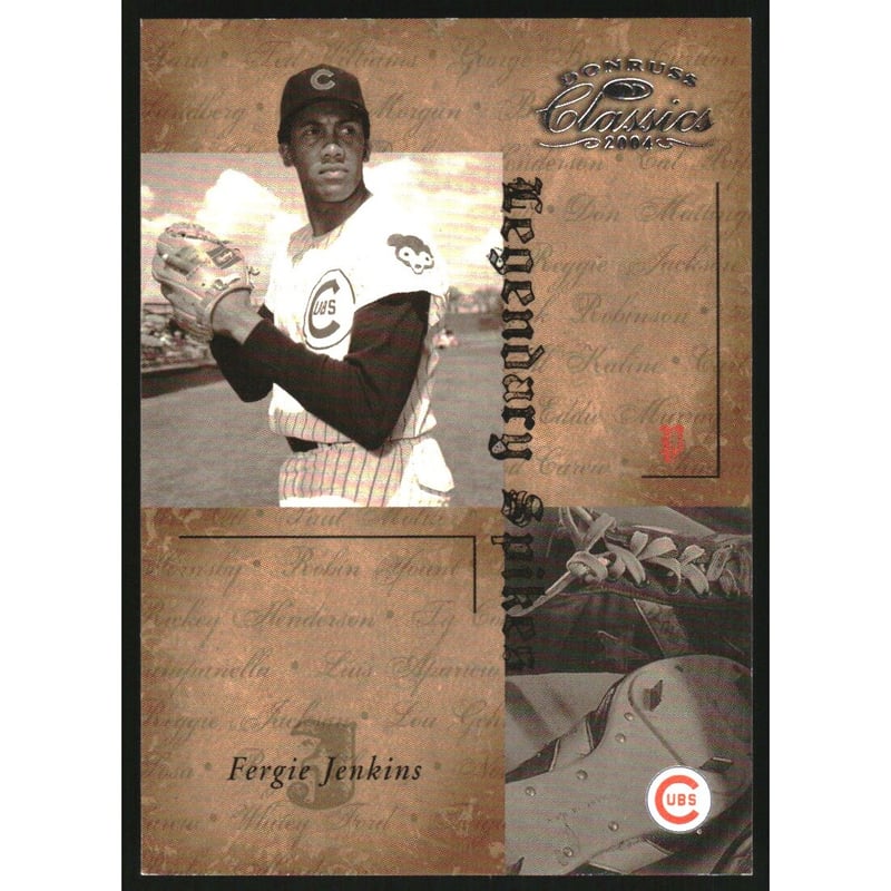 2004 Donruss Classics Legendary Spikes #58 Fergie Jenkins