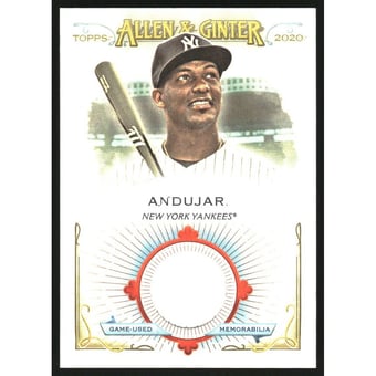 2020 Topps Allen and Ginter Relics #FSRBMA Miguel Andujar B