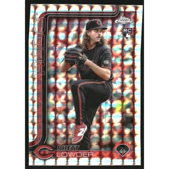 2025 Topps Chrome Geometric Refractors #147 Rhett Lowder