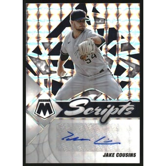 2022 Panini Mosaic Scripts #6 Jake Cousins