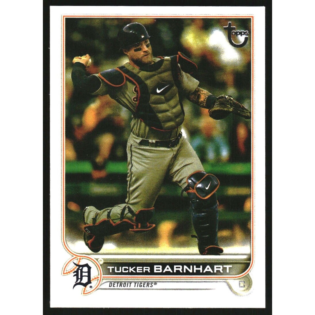 2022 Topps Vintage Stock #406 Tucker Barnhart. rookie card picture