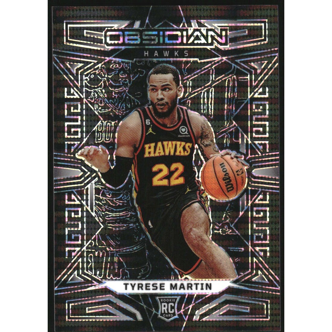 2022-23 Panini Obsidian Electric Etch Asia #159 Tyrese Martin