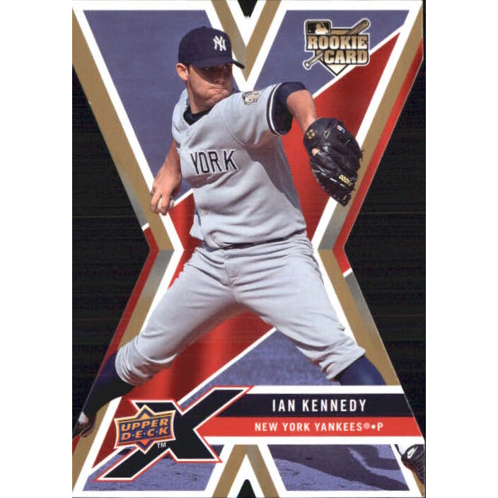2008 Upper Deck X Die Cut Gold #66 Ian Kennedy