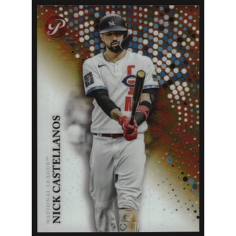 2022 Topps Pristine Gold Refractors #295 Nick Castellanos