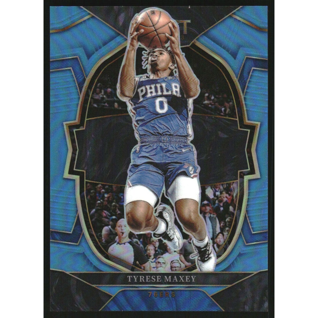 2022-23 Select Prizms Light Blue #9 Tyrese Maxey