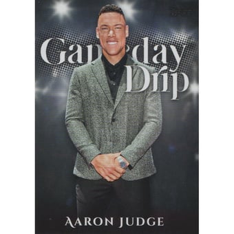 2025 Topps Celebration Gameday Drip #GD6 Aaron Judge