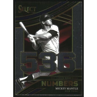 2024 Select Select Numbers #16 Mickey Mantle