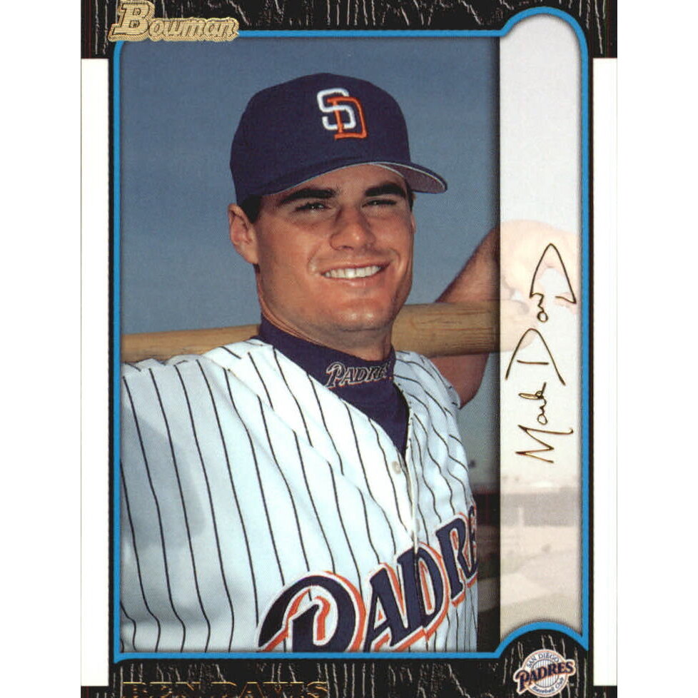 1999 Bowman Gold #291 Ben Davis. rookie card picture