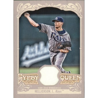 2012 Topps Gypsy Queen Relics #JH Jeremy Hellickson