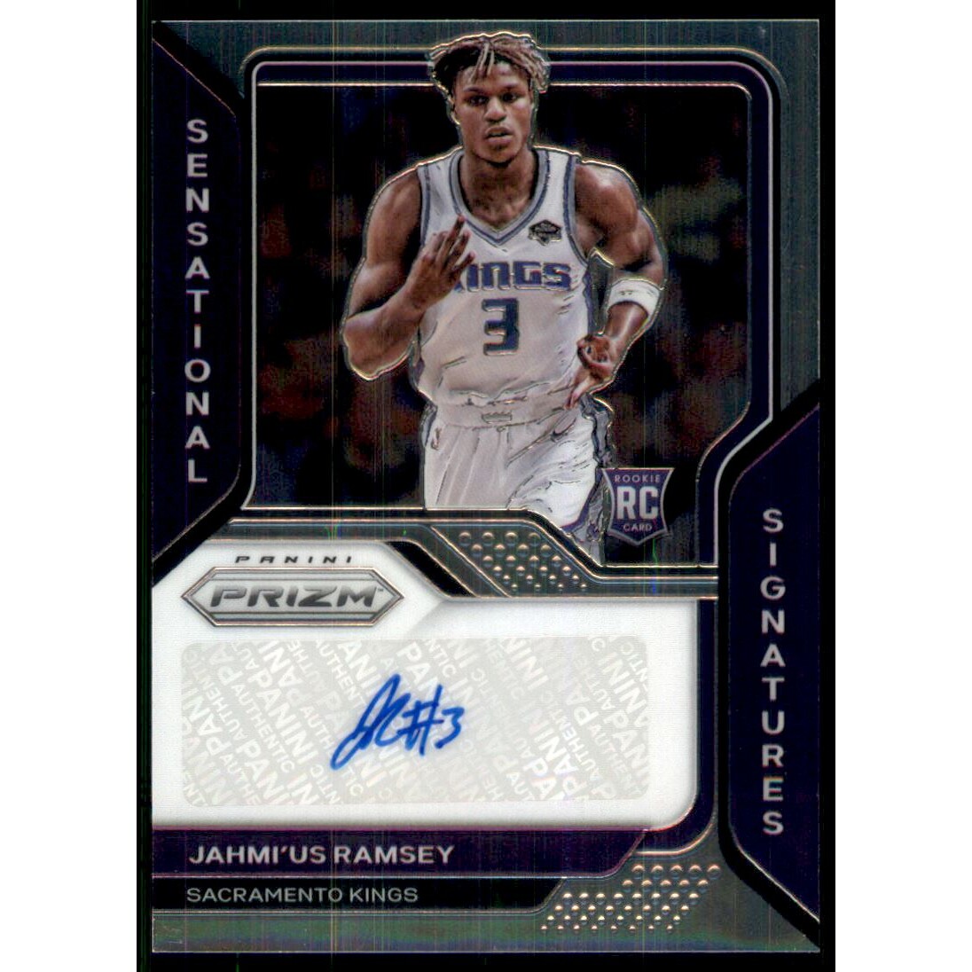 2020-21 Panini Prizm Sensational Signatures #57 Jahmi’us Ramsey