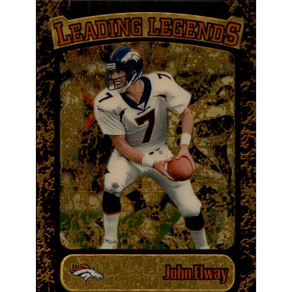 1998 Stadium Club Leading Legends #1 John Elway