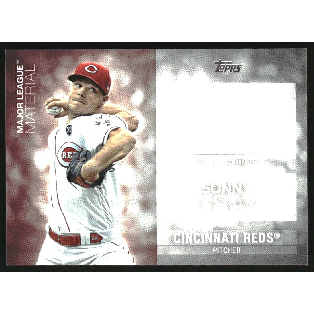 2020 Topps Update Major League Materials #MLMSG Sonny Gray 2020 Topps Update Major League Materials #MLMSG Sonny Gray