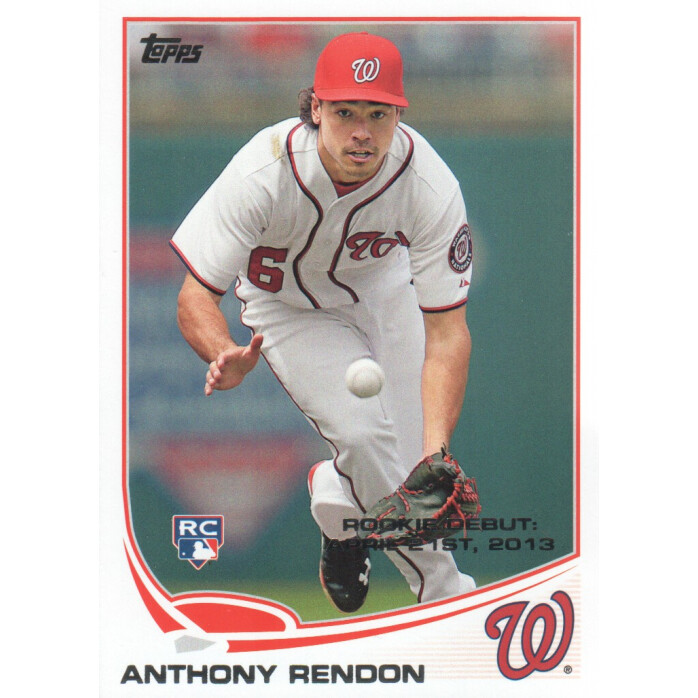 2013 Topps Update #US233 Anthony Rendon. rookie card picture