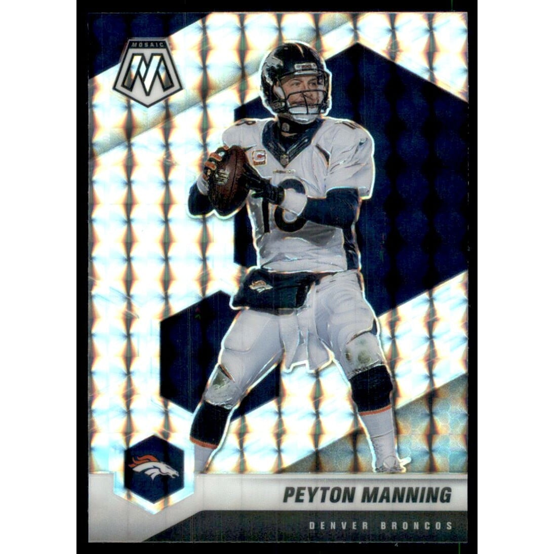 2021 Panini Mosaic Mosaic #67 Peyton Manning. rookie card picture