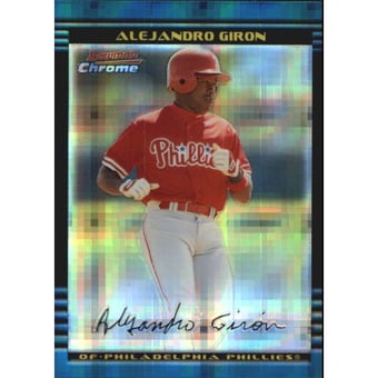 2002 Bowman Chrome X-Fractors #168 Alejandro Giron