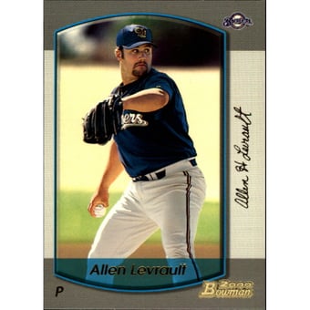 2000 Bowman Gold #291 Allen Levrault