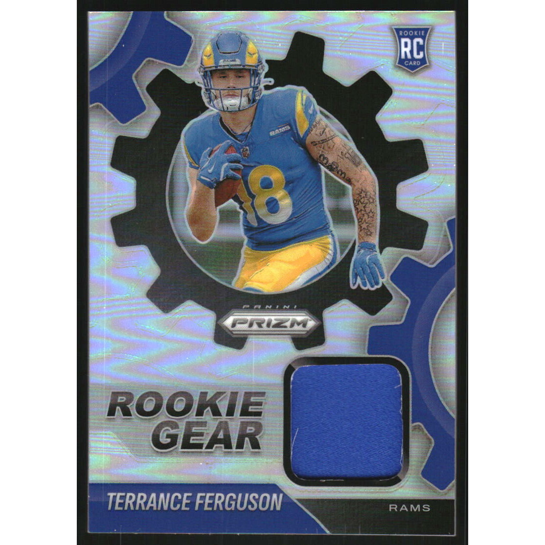 2025 Panini Prizm Rookie Gear #31 Terrance Ferguson