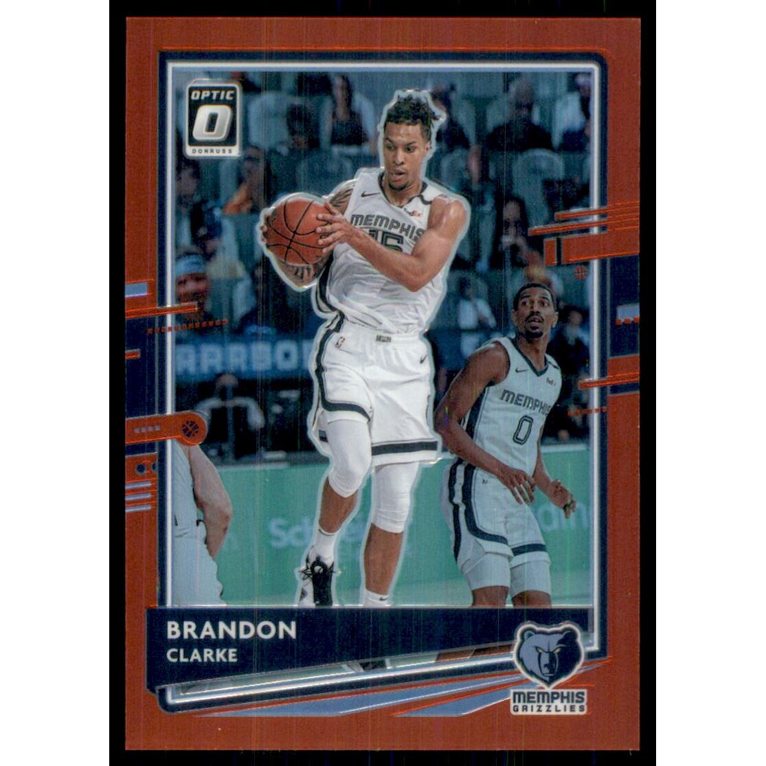 2020-21 Donruss Optic Red #5 Brandon Clarke 2020-21 Donruss Optic Red #5 Brandon Clarke