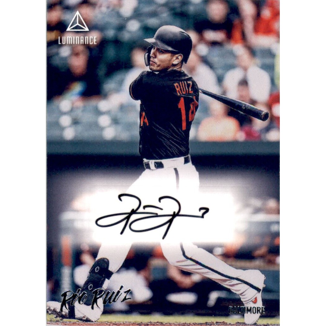 2020 Panini Luminance Autographs #21 Rio Ruiz. rookie card picture