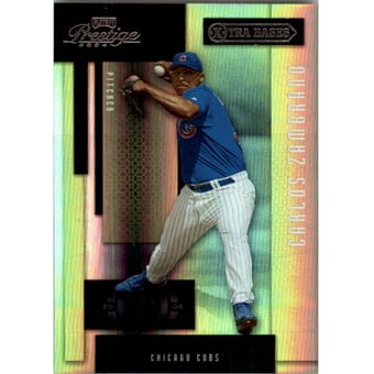 2004 Playoff Prestige Xtra Bases Black #39 Carlos Zambrano