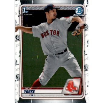 2020 Bowman Chrome Draft #BD29 Nick Yorke