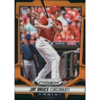 2014 Panini Prizm Prizms Orange Die Cut #116 Jay Bruce