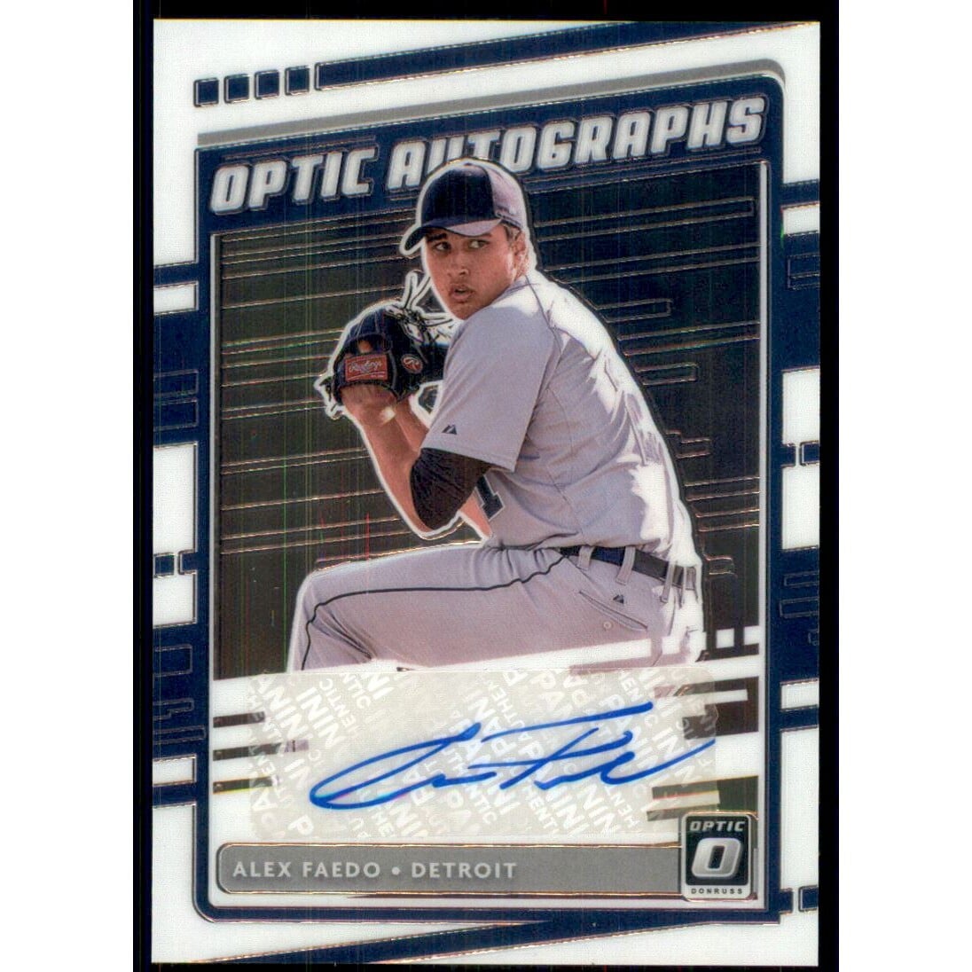 2020 Donruss Optic Autographs #17 Alex Faedo. rookie card picture