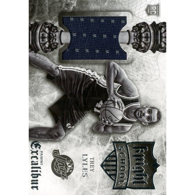2015-16 Panini Excalibur Knight School Jerseys #10 Trey Lyles