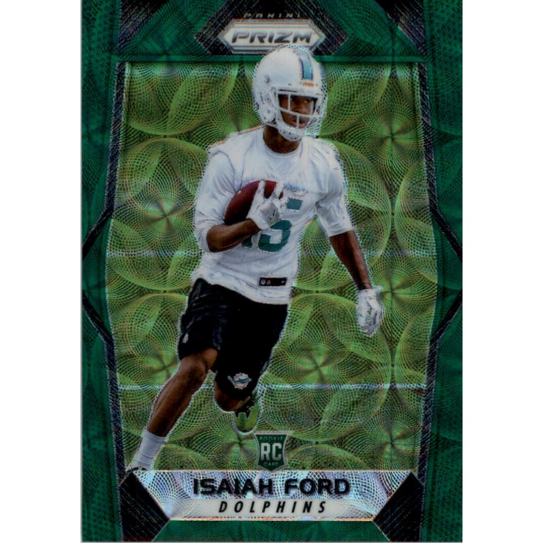 2017 Panini Prizm Prizms Green Scope #260 Isaiah Ford