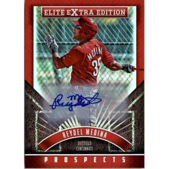 2015 Elite Extra Edition Prospect Autographs #142 Reydel Medina