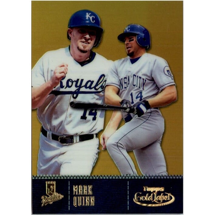 2001 Topps Gold Label Class 3 Gold #73 Mark Quinn. rookie card picture