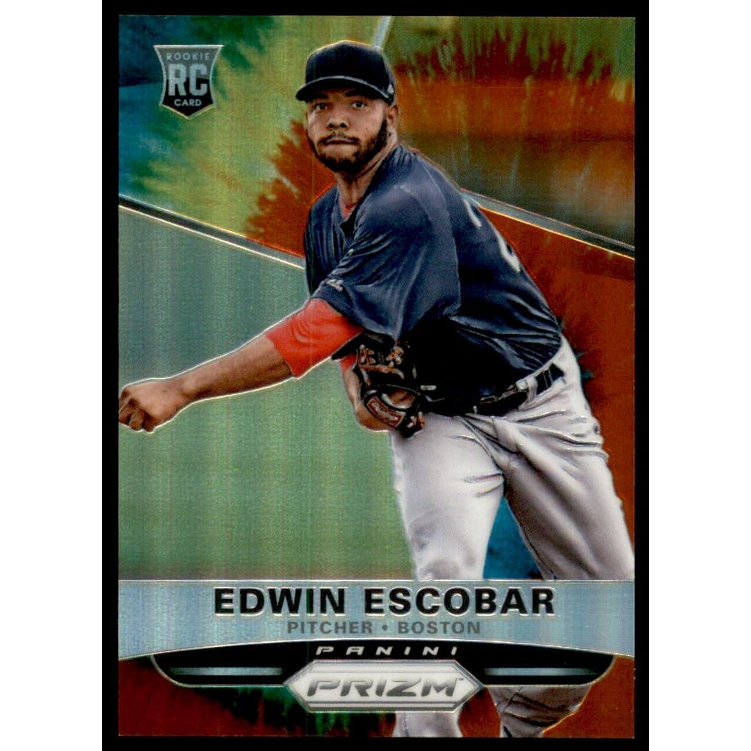 2015 Panini Prizm Prizms Tie Dyed #189 Edwin Escobar