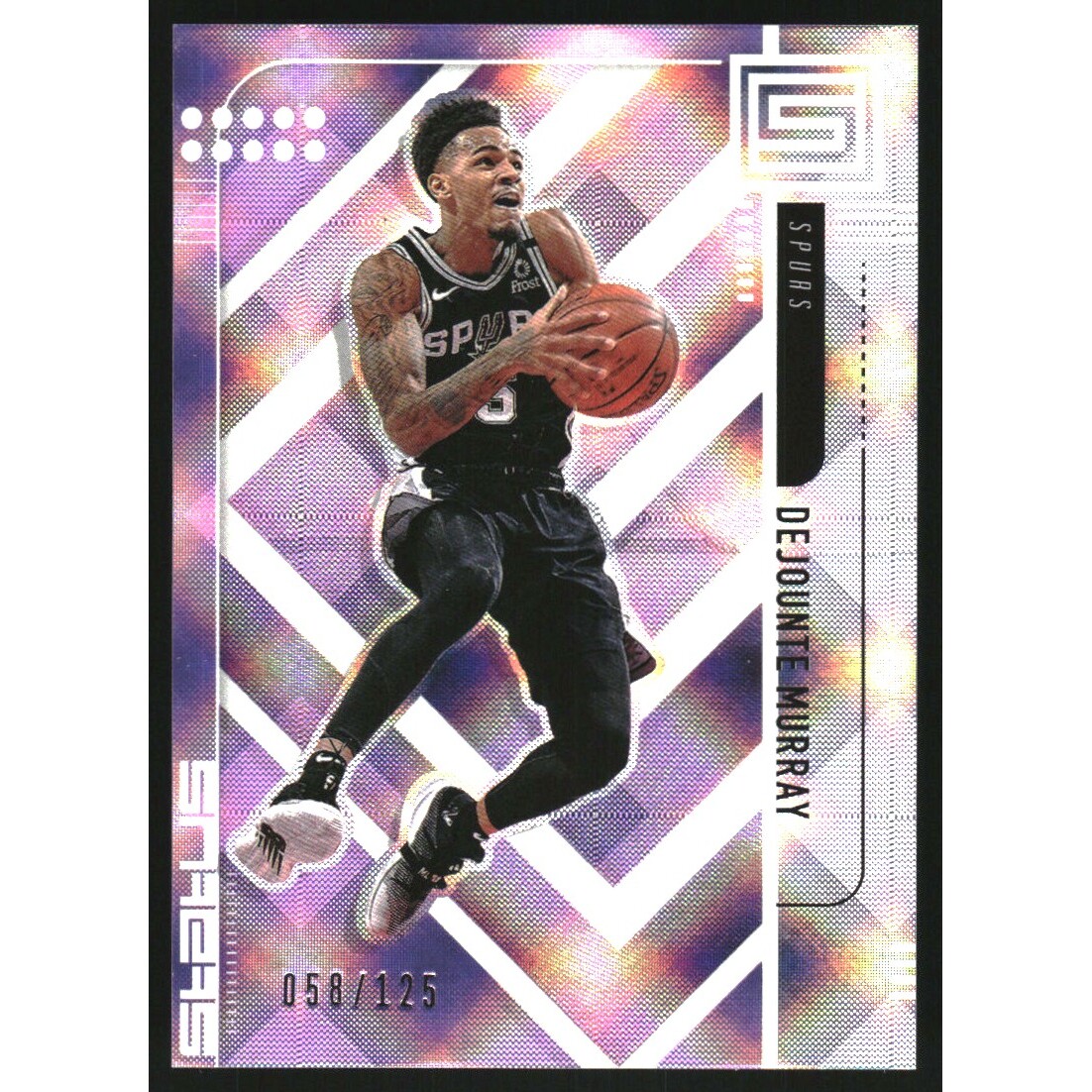 2019-20 Panini Status White Diamonds #150 Dejounte Murray