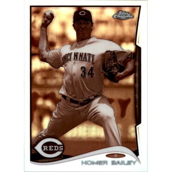 2014 Topps Chrome Sepia Refractors #118 Homer Bailey