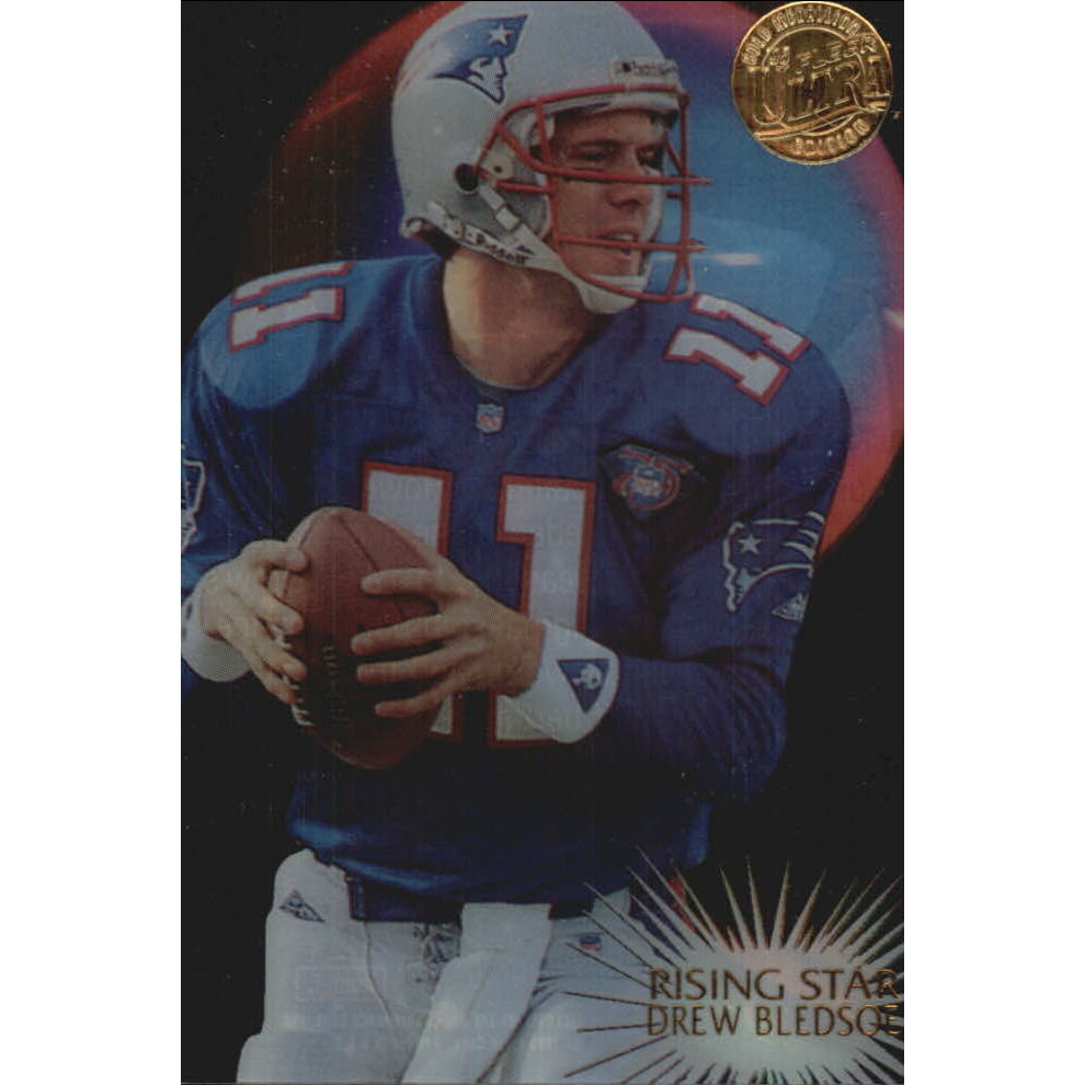 1995 Ultra Rising Stars Gold Medallion #3 Drew Bledsoe