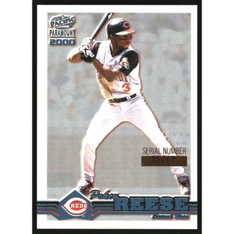 2000 Paramount Platinum Blue #64 Pokey Reese