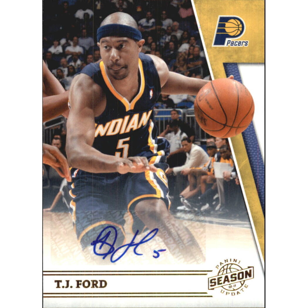 2010-11 Panini Season Update Signatures #58 T.J. Ford/199