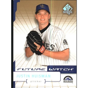 2004 SP Authentic 199/99 #117 Justin Huisman FW